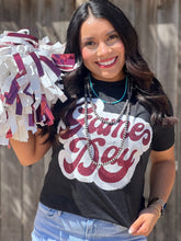 Load image into Gallery viewer, Sync Logic - Big Game Day Retro Glitter Tee
