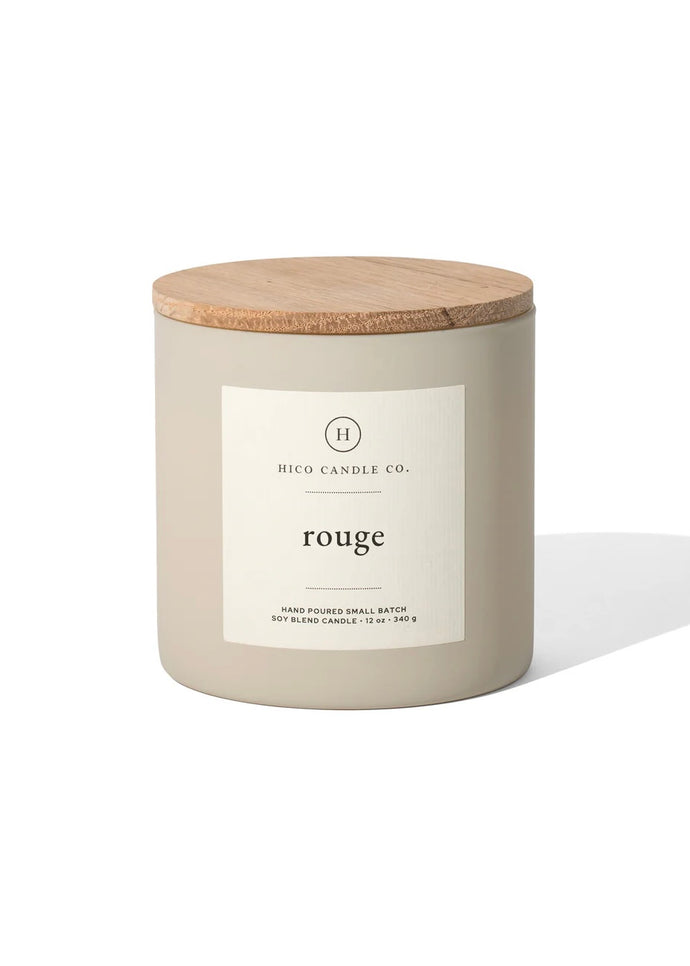 Hico Candle Co. 12 Ounce Collection Candle - Rouge