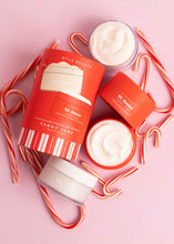 Load image into Gallery viewer, Candy Cane Body Scrub + Body Butter Holiday Set
