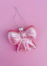 Load image into Gallery viewer, Pink Bow Christmas Ornament
