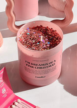 Load image into Gallery viewer, Dreaming Of Pink Christmas Glitter Candle
