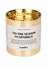 Load image into Gallery viewer, Season To Sparkle Glitter Candle
