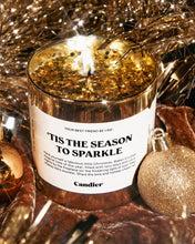 Load image into Gallery viewer, Season To Sparkle Glitter Candle
