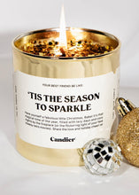 Load image into Gallery viewer, Season To Sparkle Glitter Candle
