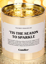 Load image into Gallery viewer, Season To Sparkle Glitter Candle
