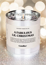 Load image into Gallery viewer, Fabulous Lil Christmas Glitter Candle
