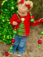 Load image into Gallery viewer, Puff Christmas Tree on Youth Sweatshirt
