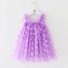 Load image into Gallery viewer, RTS: Butterfly &amp; Flower Tulle Twirl Dress
