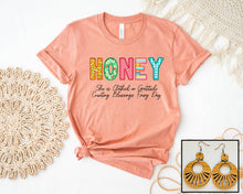 Load image into Gallery viewer, Honey- Floral Stitch
