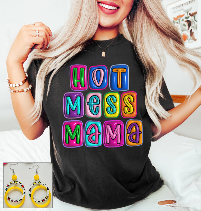 Hot Mess Mama (Puffy Look)