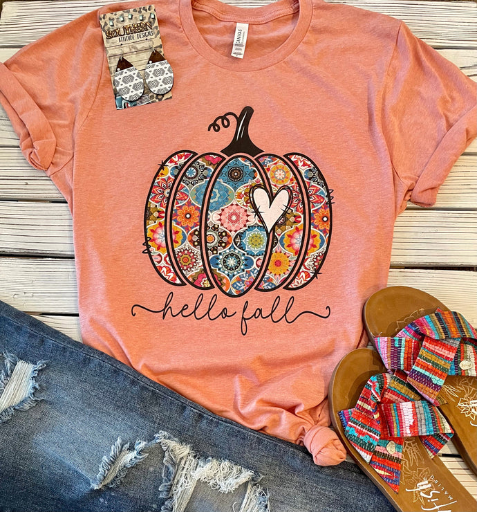 Hello Fall- Pattern Pumpkin