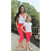 Load image into Gallery viewer, *Ready to Ship | Hot Pink CAPRI Collection  - Luxe Leggings by Julia Rose®
