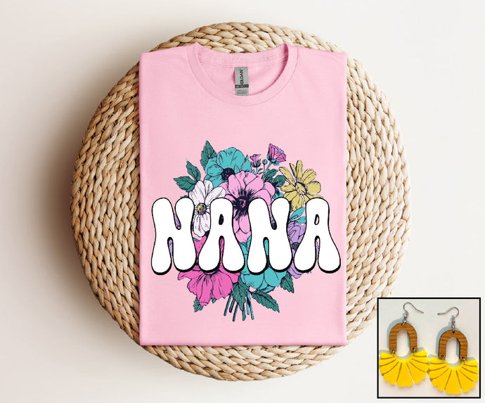 Nana- Floral Collage