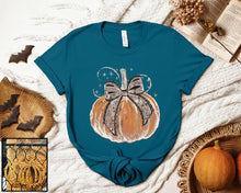 Load image into Gallery viewer, Pretty Pumpkin Bow
