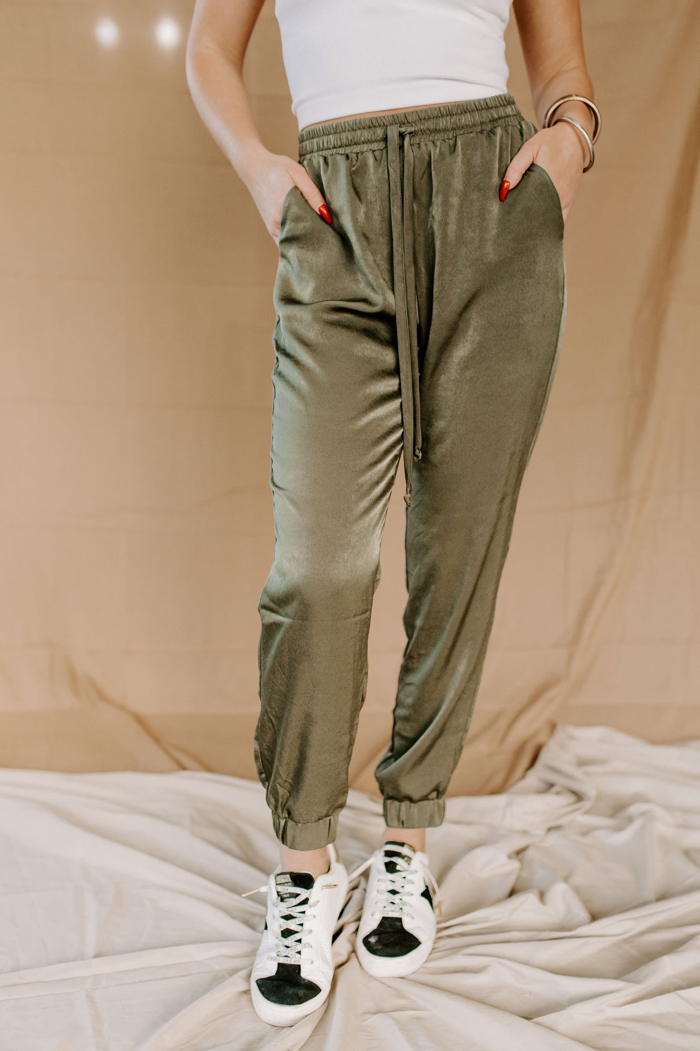 Satin 2025 jogging pants